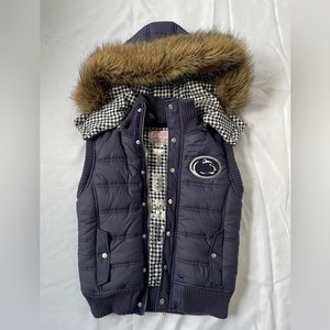 VS/Pink Penn State Puffer Vest